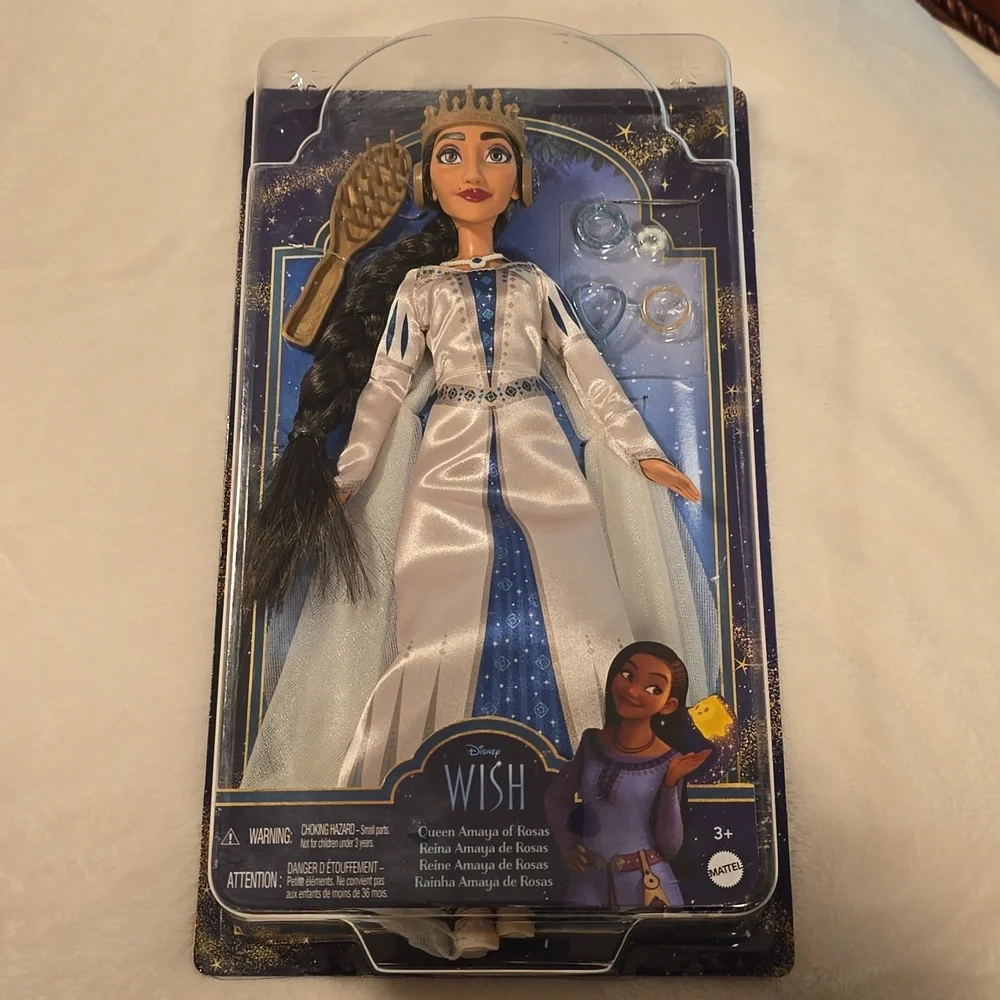 Queen Amaya‎ of Rosas Doll from Disney Mobie Wish NWT